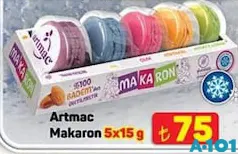 ARTMAC MAKARON 5X15 G fiyat ve kampanya bilgisi